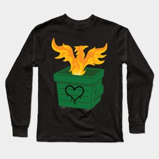 Majestic Dumpster Phoenix Long Sleeve T-Shirt